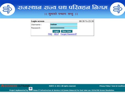 rsrtc smart card enquiry|rsrtc login.